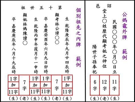 祖先內牌正確寫法|歷代祖先牌位書寫指南：完整教學，避免犯錯，尊重傳統